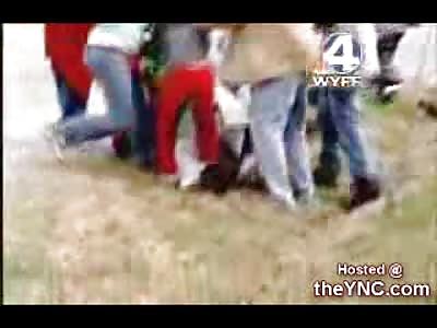 News Reporter Attacked On Camera by Really Pissed off People