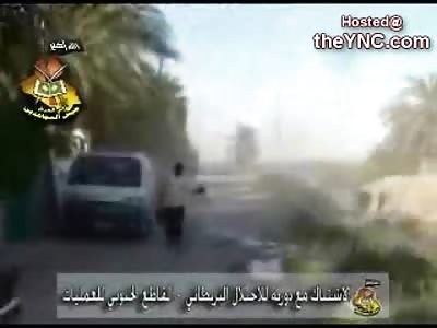 Brutal RPG and Machine Gun Ambush in Iraq