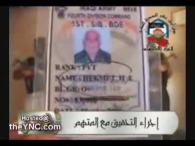 Al Qaeda in Iraq Execute a 55 Year Old fighter for the Iraqi Army