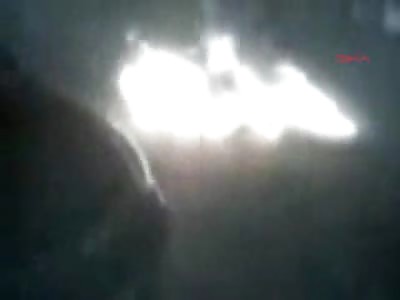 Man burns alive in front of Horrified Onloookers