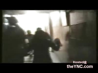 Mom and Girlfriend Pass Out at the sight of their Boy's Intestines hanging out of his Stomach