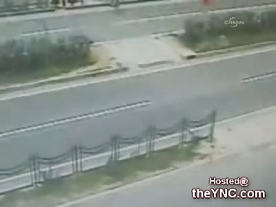 6 Year Old Kid killed instantly as he is Hit by a Bus crossing the Street