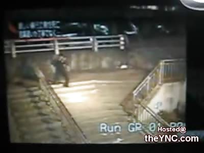 Chinese Man stomps a Korean to Death