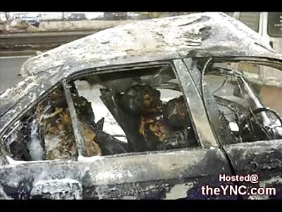 Haunting Images of an entire Family Burned to Death