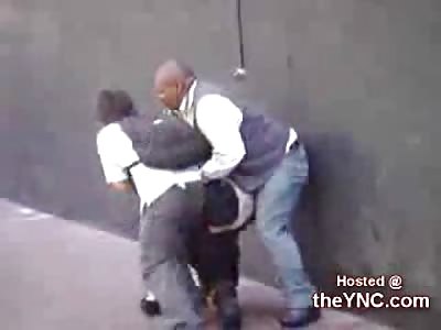 Shoplifter Taken Out by Pissed off Security Guard