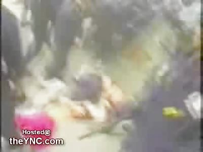 Police in South Korea leave Human Carnage