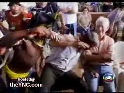 Indians attack a Brazilian Speaker