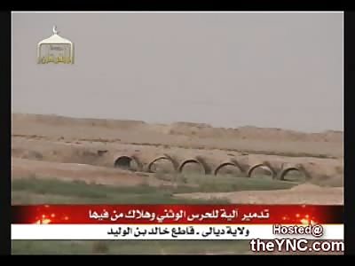 Brutal IED Attack throws Machine Gunners out of their Jeep