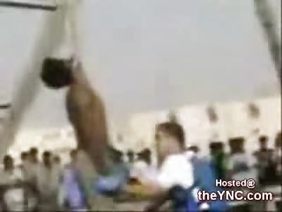 Indian Man Suicide by Hanging in the Street