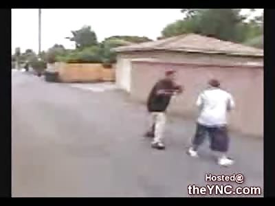 Short Brawler beats his Opponent to a Pulp