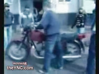 Kid fails Miserably at his first Time on a Bike