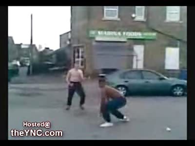 Skinny Kid with Lightning Hands makes Short Work of a Mexican