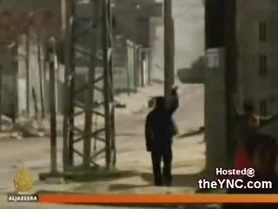 Final Footage Recorded by a Cameraman shows why you shouldnt Wave at Tanks