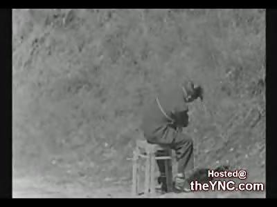 Pietro Caruso has his Head Blown Off then is Blessed by a Priest