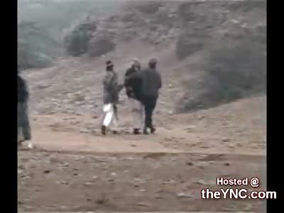 Resurgence of Taliban shows an execution of an accused Spy in front of 5000 onlookers