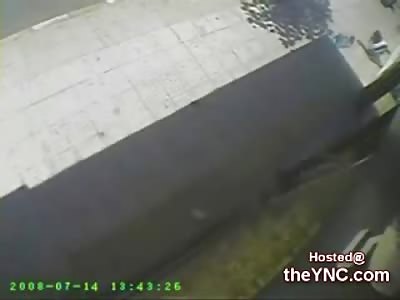 Man in Debt to the Wrong People is Stabbed in the Leg and then Runs Away