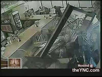 Man Hit By Truck Live While Being Interviewed For Being Hit by a Truck the week Before