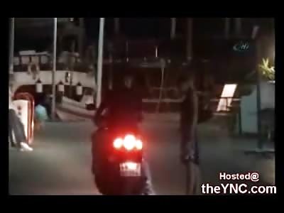 Lonely Drunk Woman gets Turned Down by 4 Guys then Fakes Passing Out for Attention 