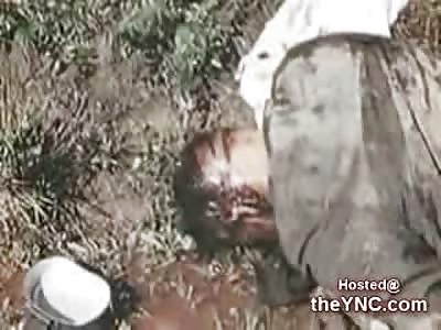 Rare Color Footage of Captured, Dead and Dying German Soldiers