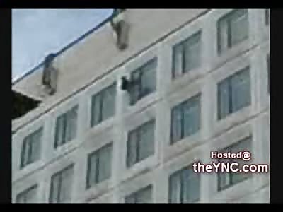 New Suicide Video shows a Depressed Man jump to his Death