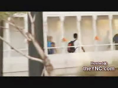 Man Beats the Shit out of a Woman Harrassing Him