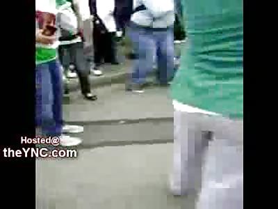 Cambodian Girl has no Idea How to Fight