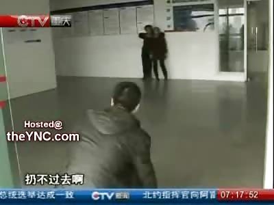 Crazy Ex Boyfriend takes his Pretty Girlfriend Hostage for a Can of Soda