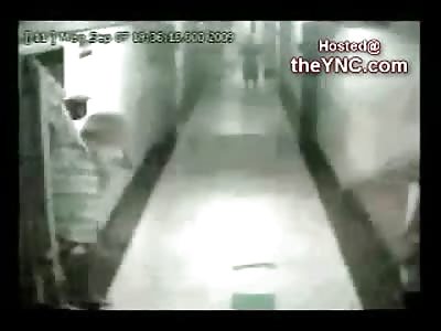 Crazy Kid throws an Iron at his Mom....Throws her Down the Stairs and then Kicks Her