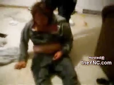 VERY Drunk Girl in her Own Vomit is Made Fun of by her Friends