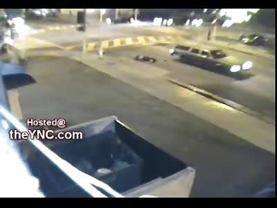 Drunk Man Hit by Car. J Walker Strolls Right by Him and Offers No Help