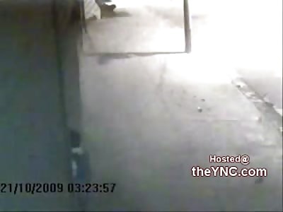 Luckiest Man on earth Escapes out of Control Car by Inches