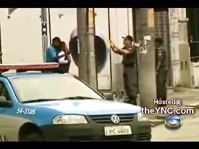 Perfect Head Shot...Sniper Kills Hostage Taker from Building across Street