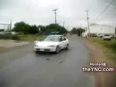 Eery....Mother and Daughter Walk up to 3 Teens Executed in Car