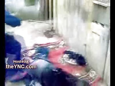 Drunk Russian Beats on Older Drunk Russian...then Feels Bad about It