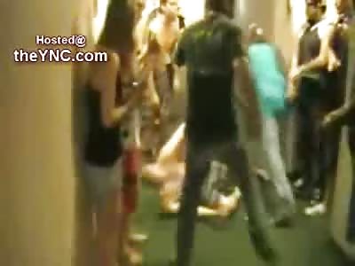 Epic Skater Kid KO's 2 Tattoo'd Tough Guys at Spring Break Hotel Party