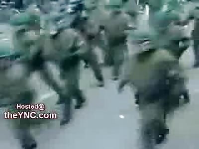 Man Trampled by German Police who Just Dont Give a Shit