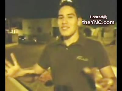 Horny Drugged Up Girl Fingers Herself in the Parking Lot