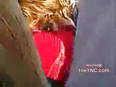 Accident in Russia Leaves man Splattered on the Street