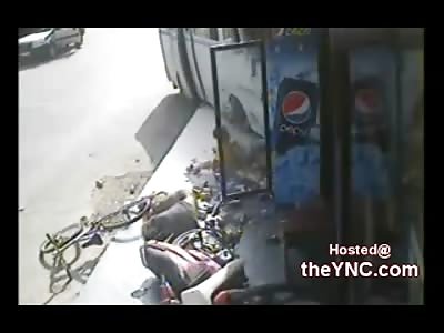 Minibus Crashes into Crowd of Pedestrians Killing One Instantly 