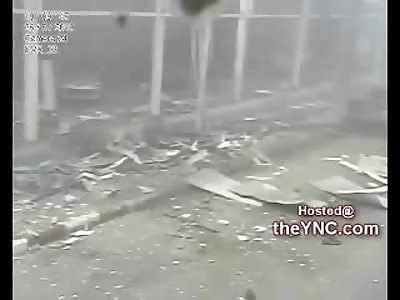 Caught on Tape: Muslim Bomb Attack Kills 2 in Yala (Slow Motion Added at End of VIdeo)