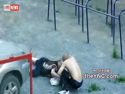 Russian Heroin Junkie Robs Old Ladies Purse