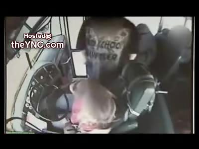 Juvenile Punk Brutally Beats his 37 YO Bus Driver