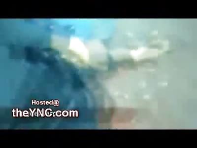 Thug still Wearing Mask has Head Blown Off by Mexican Police