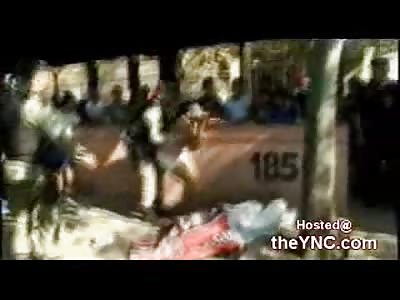 Poor Wife Faints after Seeing her Shot Husband Laying Dead