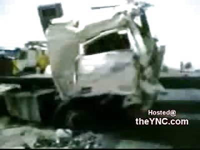 Arab Family Thrown From Vehicles Lay Dead in the Desert Dirt