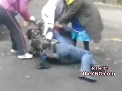 Drunk Russians Fight and Bite Like Little Girls ... Woman Break these Fags Up