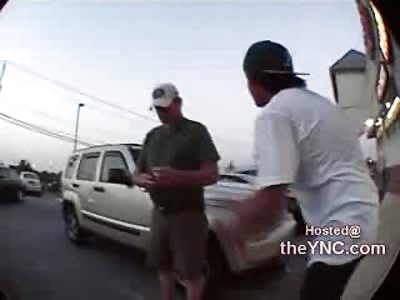 Holy Shit: Chinese Skater beats Up 50 Year Old Man outside of Store