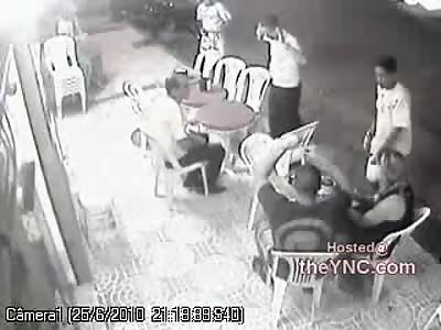 Blacks Rob and Harass Young White Couple at a Cafe