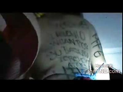 Early Halloween in Mexico...Cartel Hangs 2 off Bridge waering Sombreros