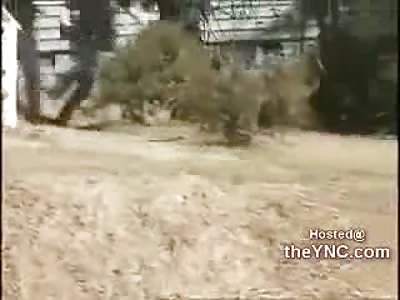 WOW: Ghetto Black Ninja takes on Many Many Police Officers